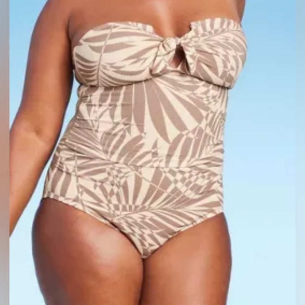 Bandeau Full Coverage One Piece Swimsuit - Kona Sol
